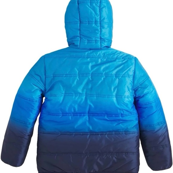 Eddie Bauer Kids Blue and Black Reversible Jacket Reversible - Picture 1 of 7